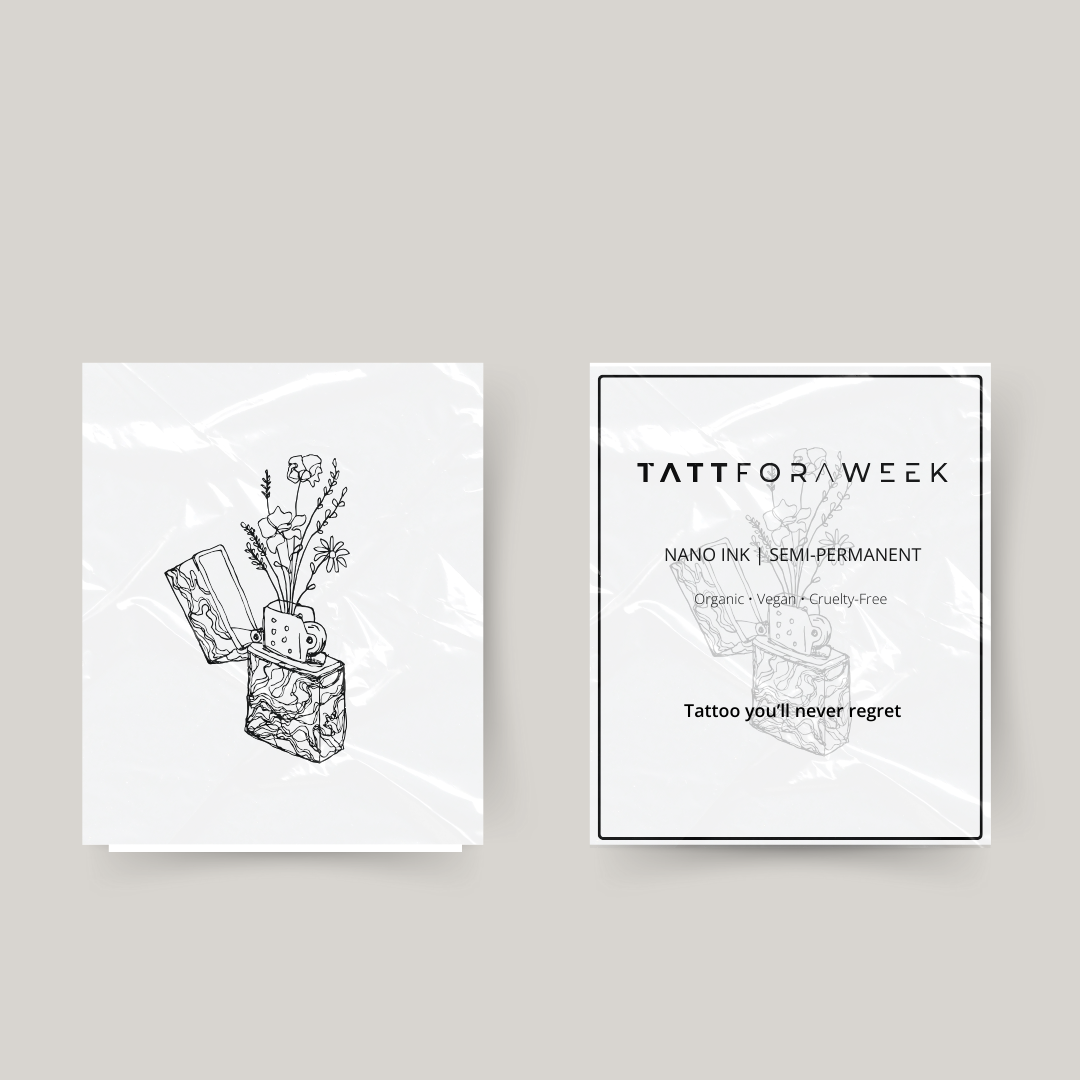Tijdelijke tattoo aansteker