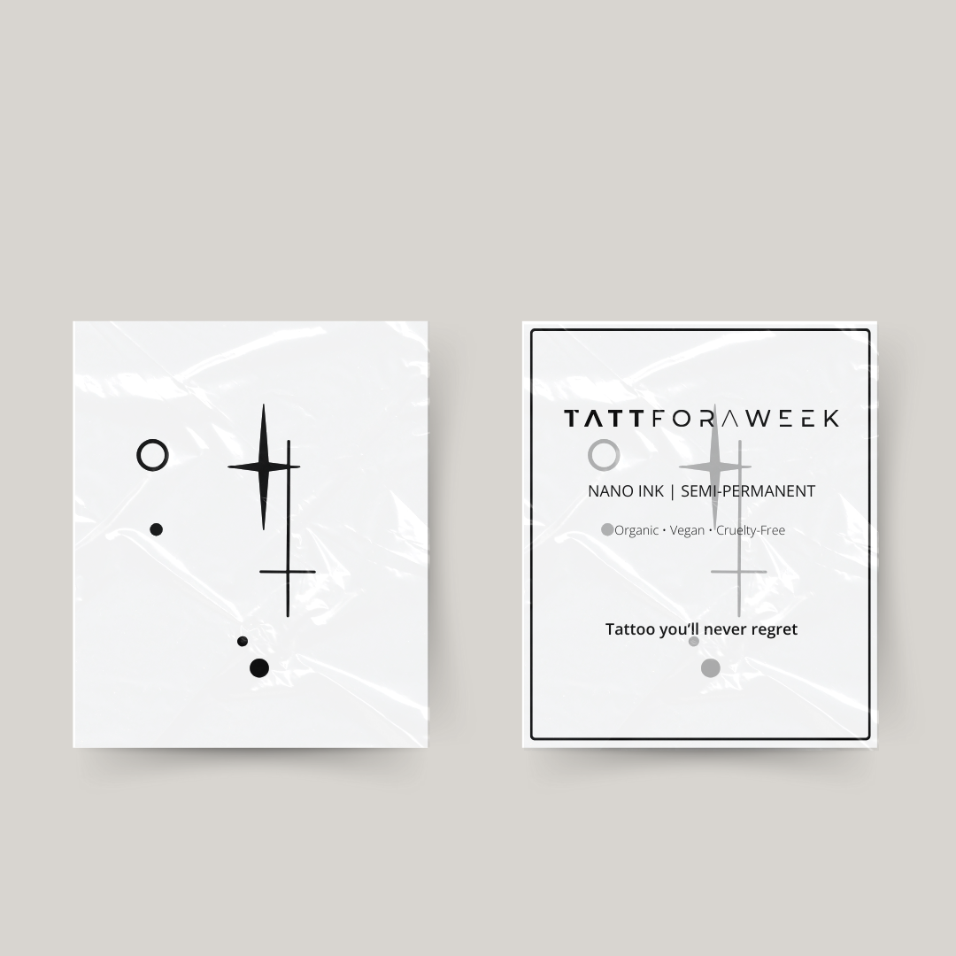 Tatuagem temporária signos de libra