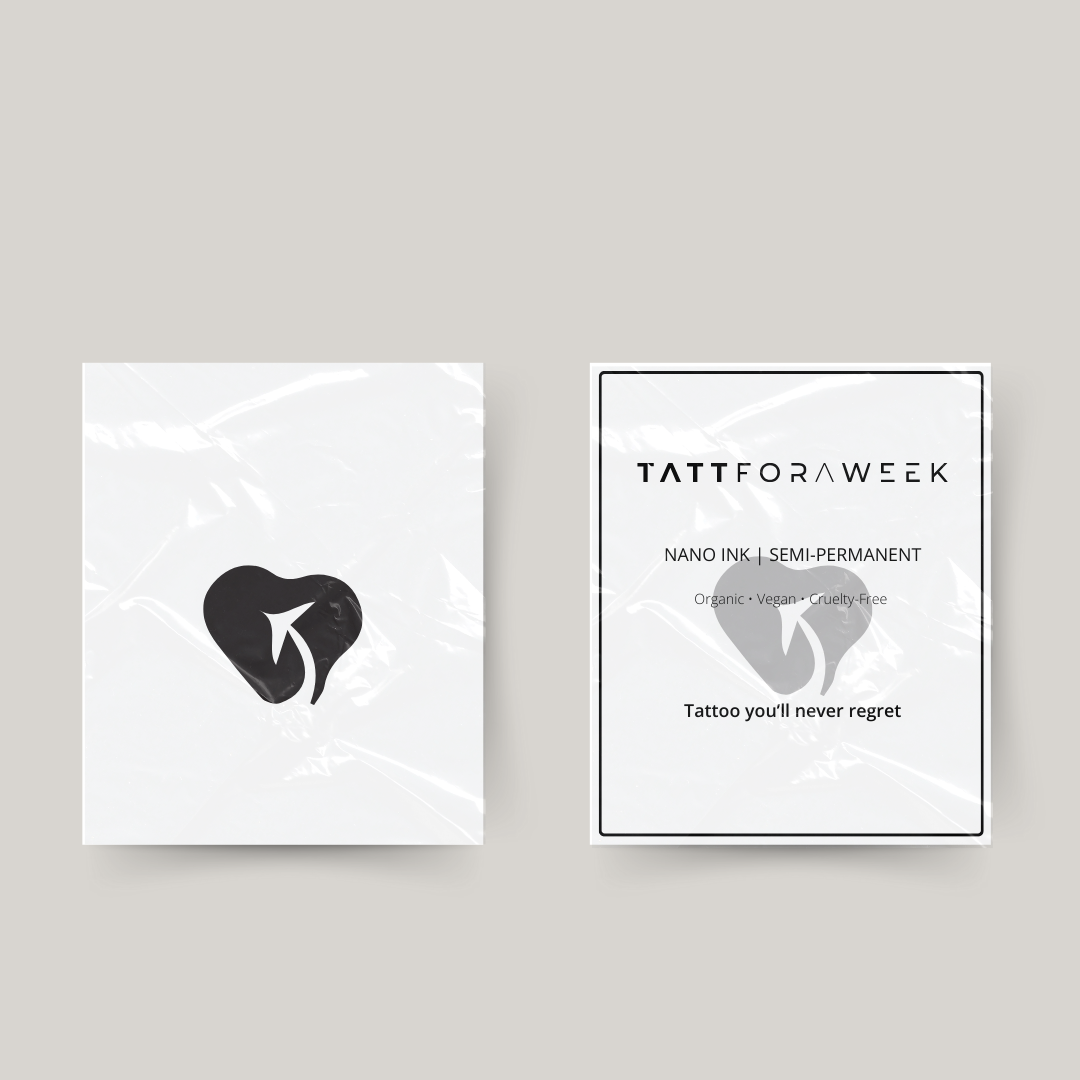 Tatuagem temporária love to fly