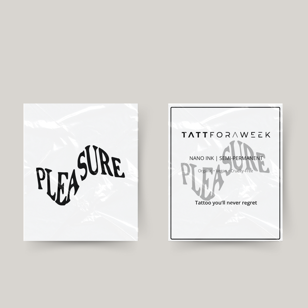 Tatuagem temporária prazer