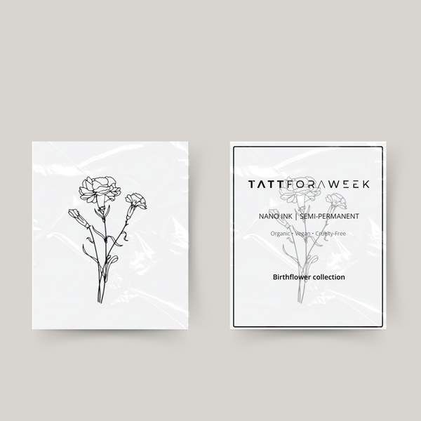 Significado da tatuagem da flor de nascimento de outubro