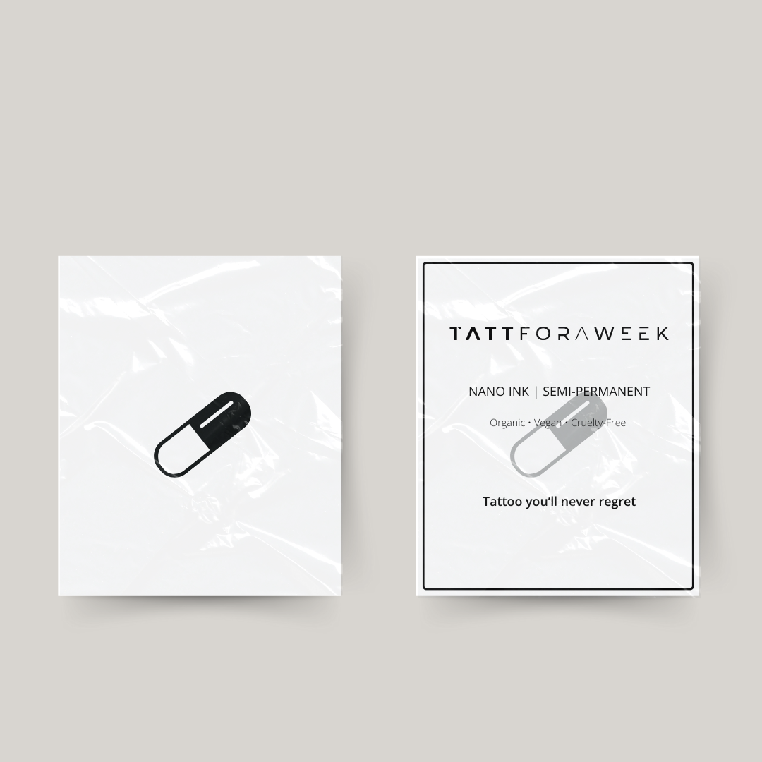 Tatuagem temporária pílula