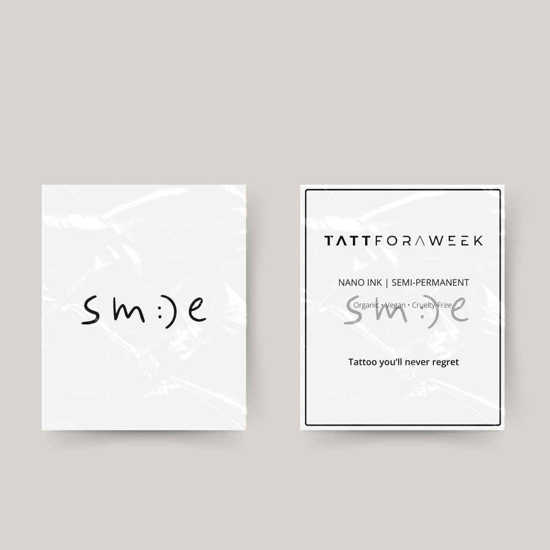 Tatuagem temporária sm:)e