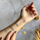 Tatuagem temporária lembre-se por que você começou