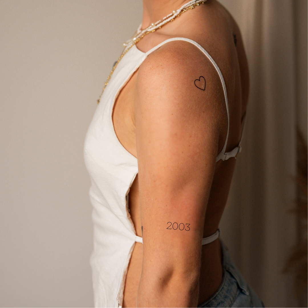 Tatuagem de data de nascimento