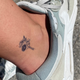 Tatuagem temporária de flores silvestres
