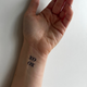 Tatuagem temporária xo xo