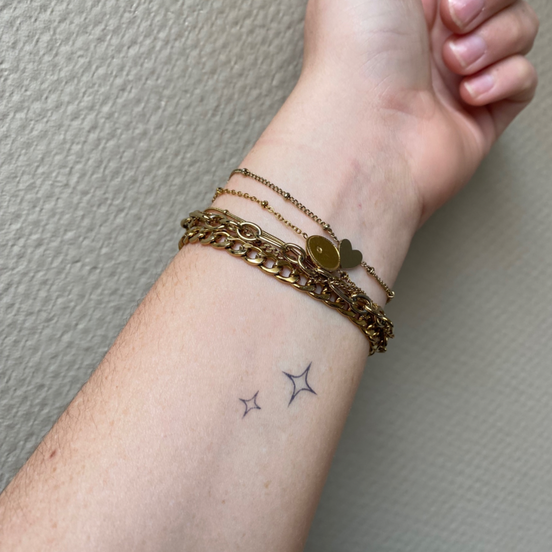 Brilho de tatuagem temporária