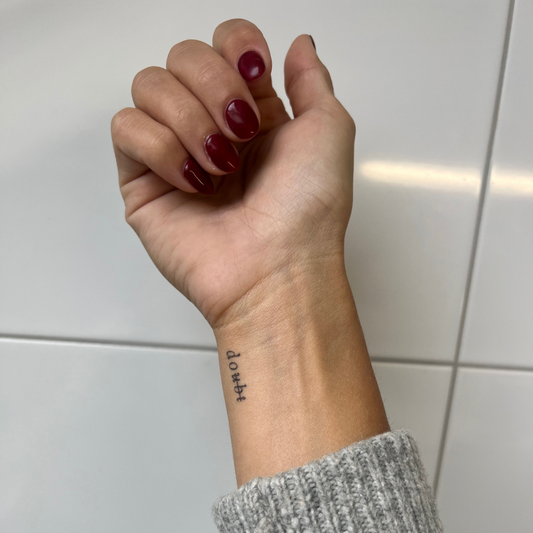 Dúvida sobre tatuagem temporária