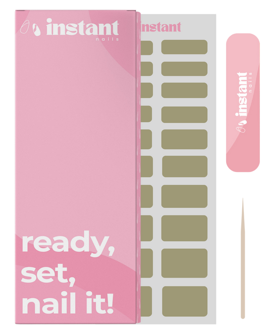 Envelopes para unhas verde matcha