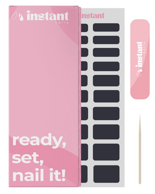 Envelopamentos para unhas azul meia-noite