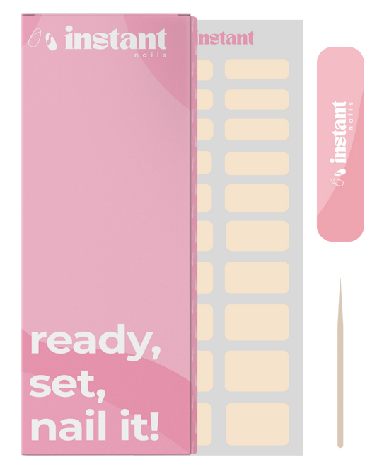 Envelopes para unhas glamour neutro