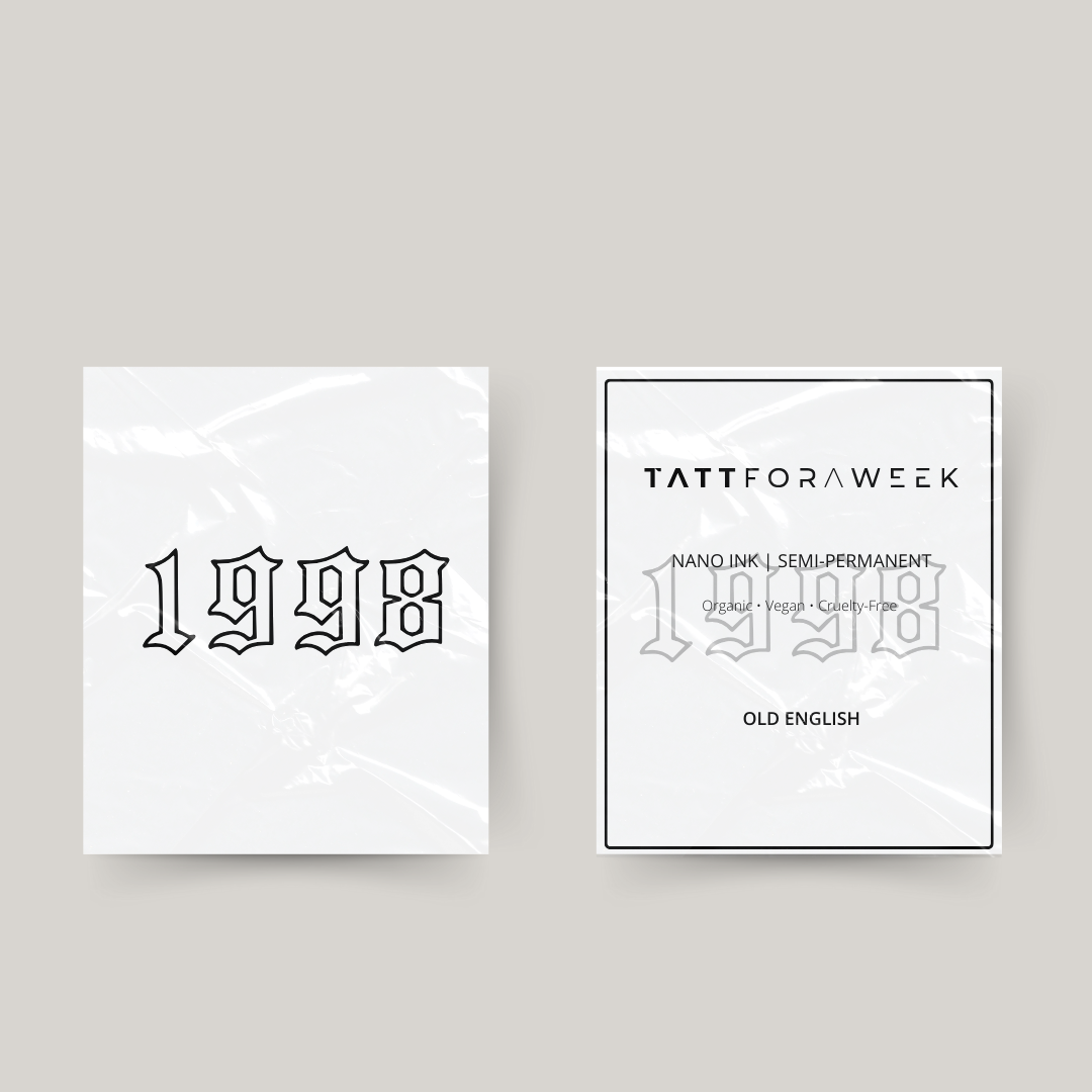 Tatuagem temporária 1998