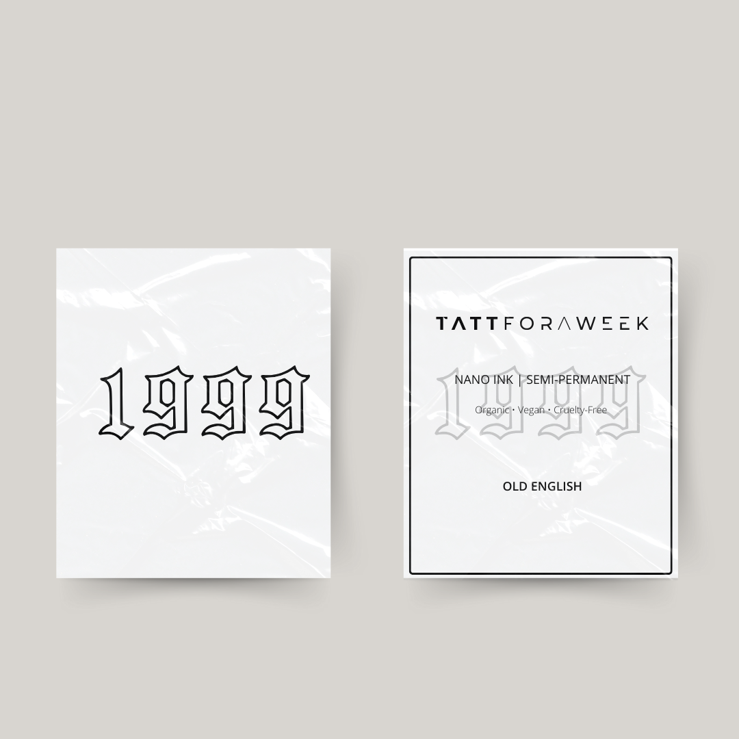 Tatuagem temporária 1999