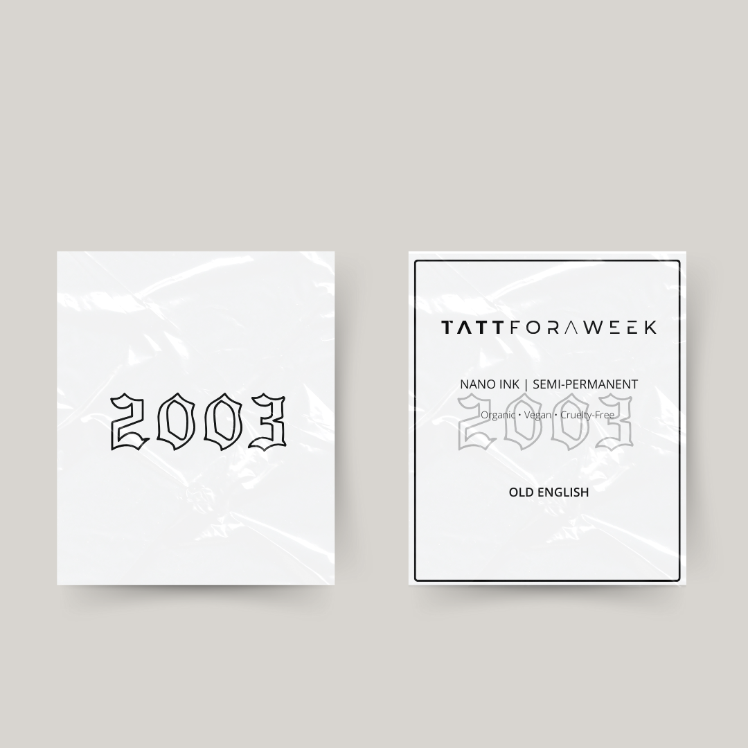 Tatuagem temporária 2003