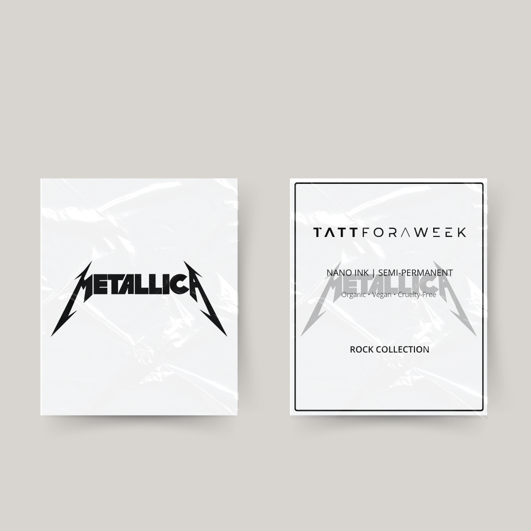 Tatuagem temporária Metallica