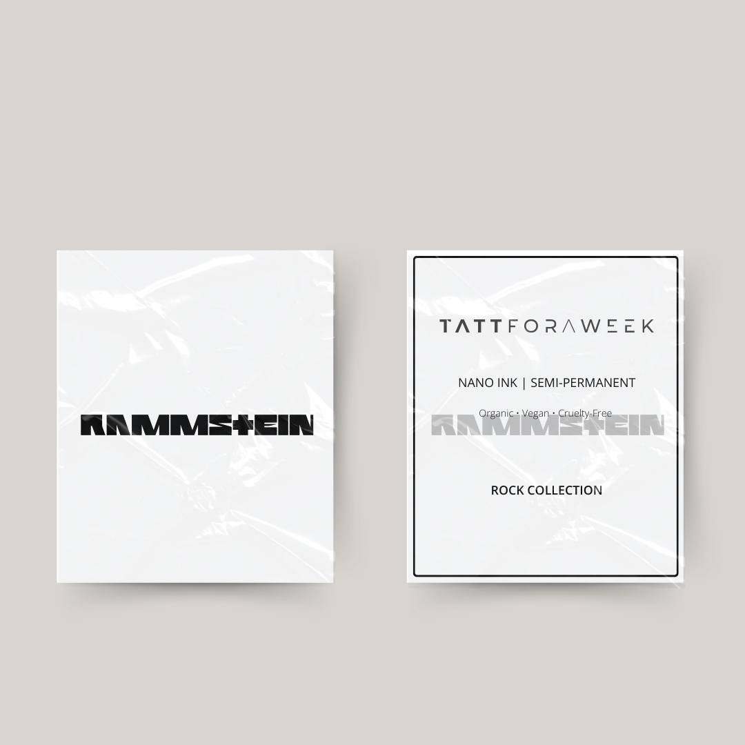 Tatuagem temporária Rammstein