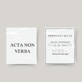 Tatuagem temporária acta non verba