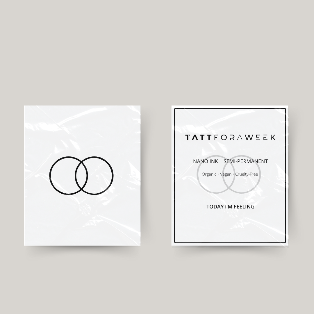 Tatuagem temporária agradecida