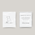Tatuagem temporária urso polar