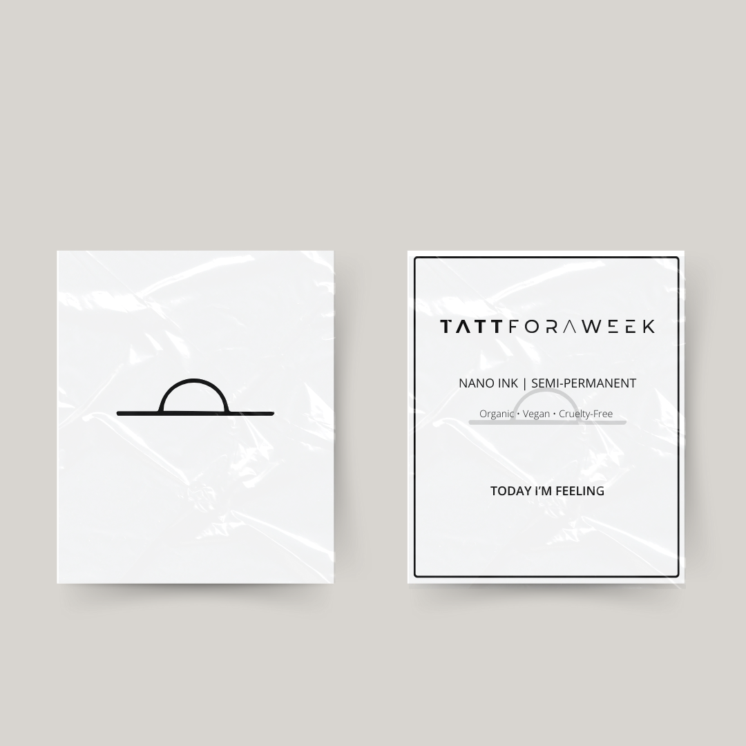 Tatuagem temporária otimista