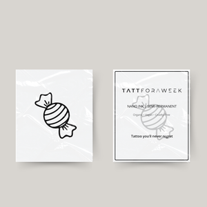Tatuagem temporária doce