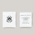 Tatuagem temporária de aranha