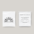Tatuagem temporária sol VIII