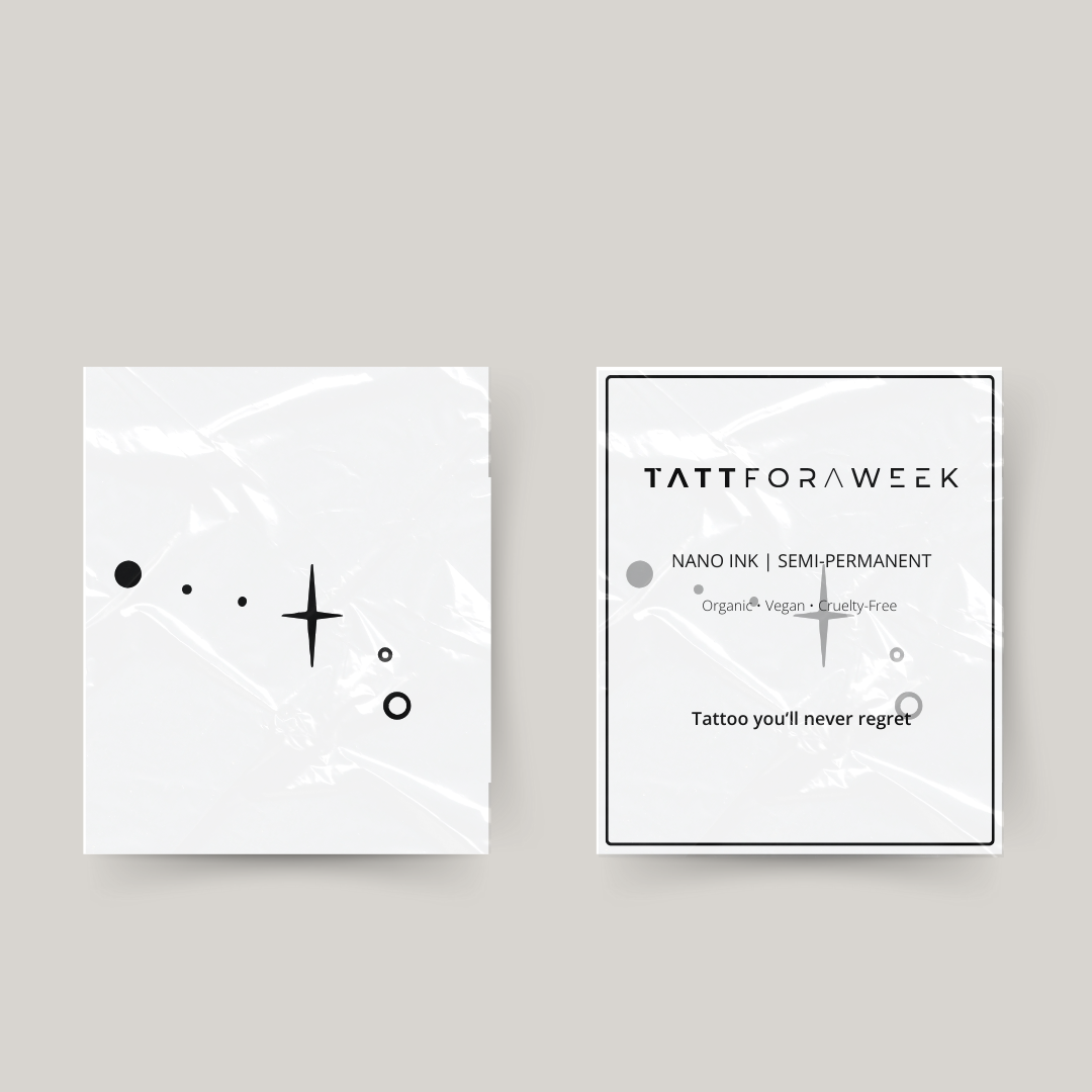 Tatuagem temporária Áries estrelas