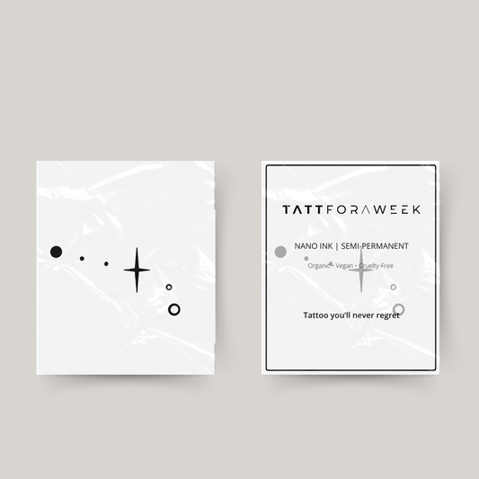 Tatuagem temporária Áries estrelas