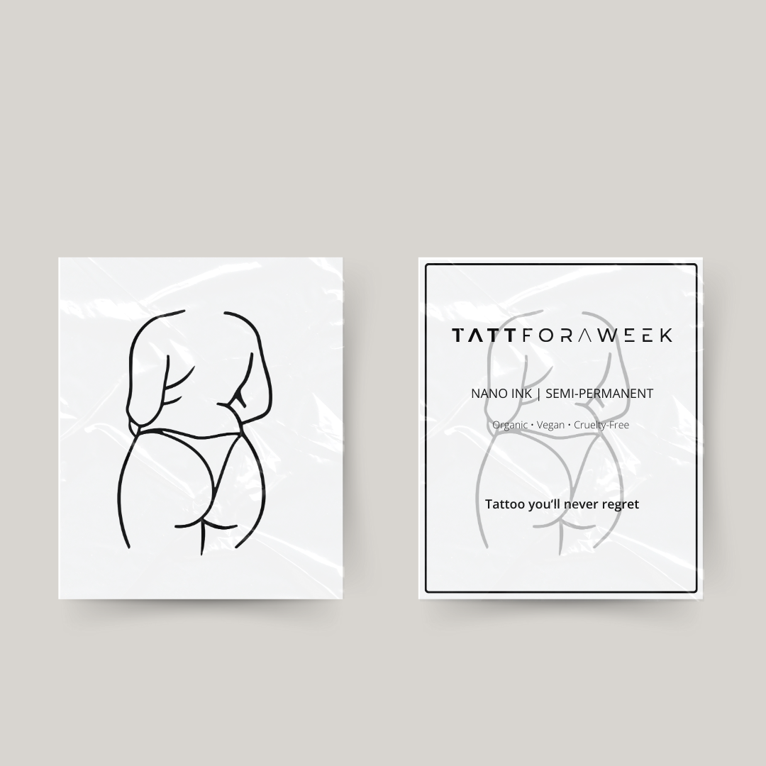 Tatuagem temporária positividade corporal