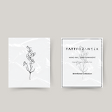 Tatuagens de flor de nascimento