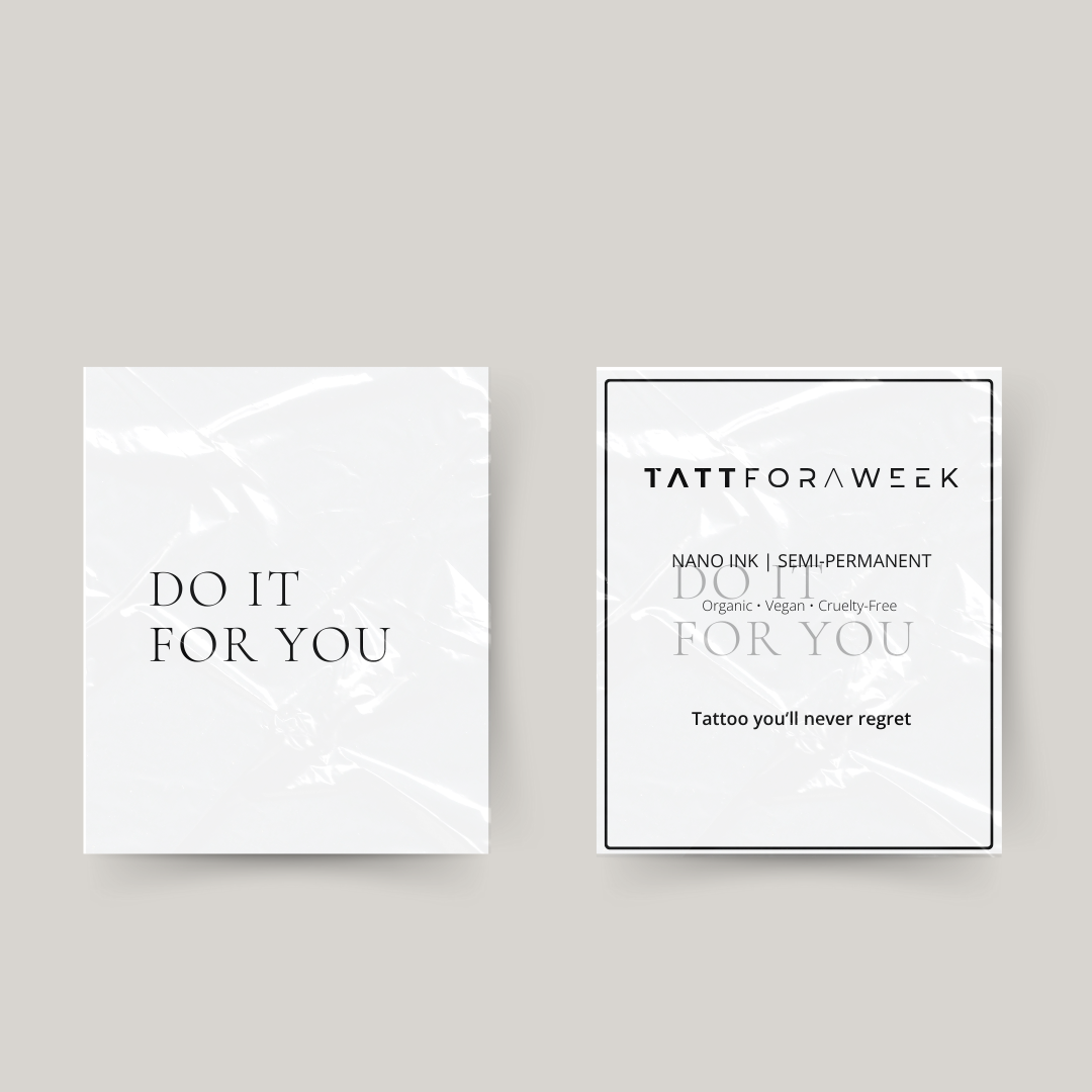 Tatuagem temporária faça isso por você