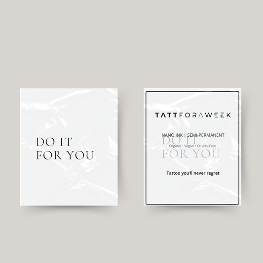 Tatuagem temporária faça isso por você