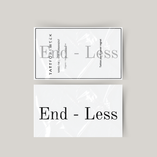 Fim da tatuagem temporária - menos