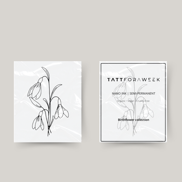 Significado da tatuagem da flor de nascimento de janeiro