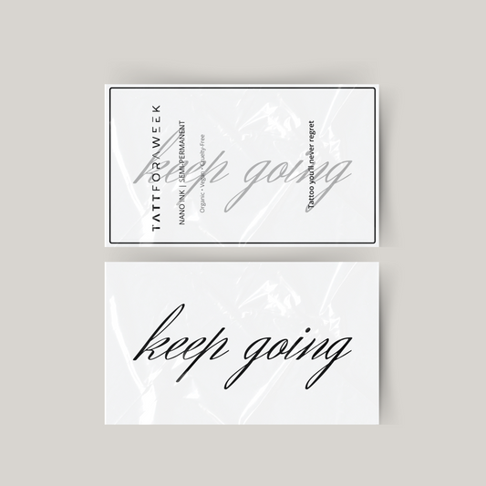 Tatuagem temporária continua