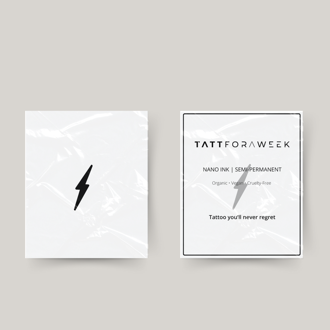 Tatuagem temporária relâmpago