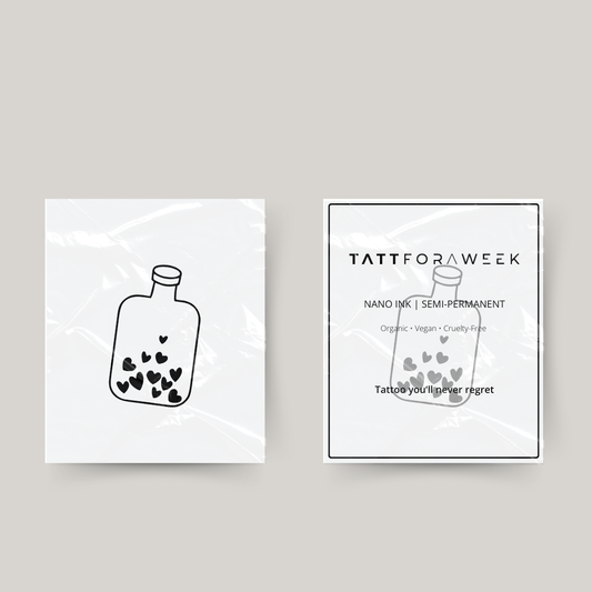 Tatuagem temporária love poison