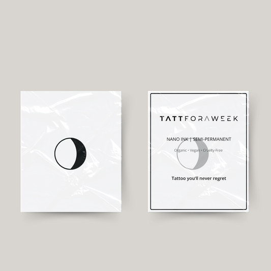 Tatuagem temporária fase da lua I