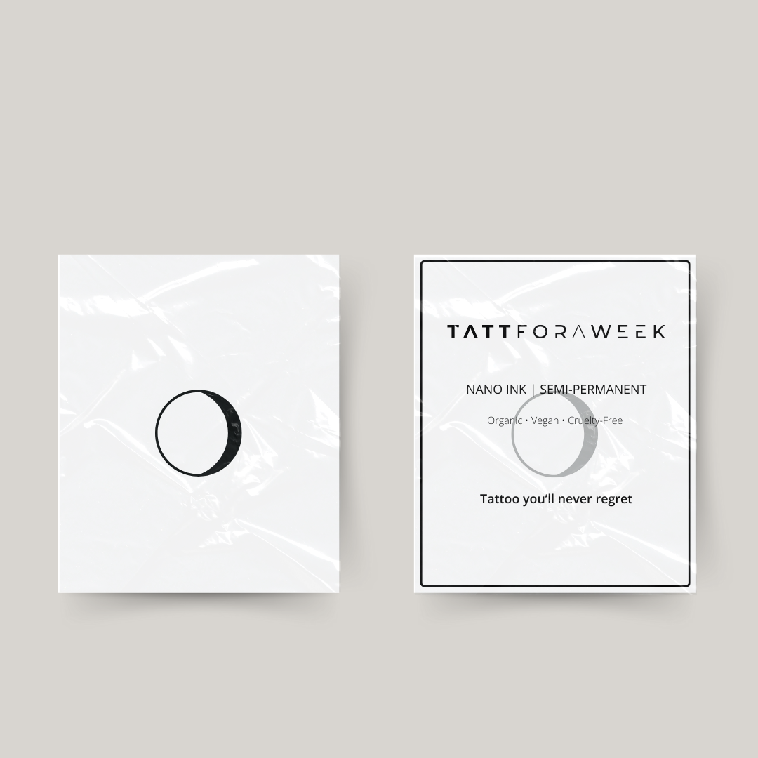 Tatuagem temporária fase da lua III