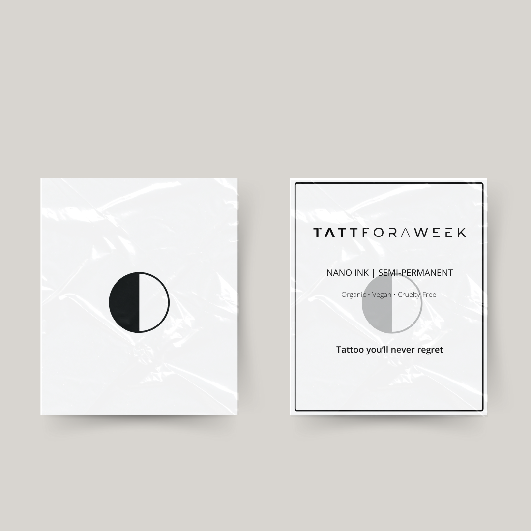 Tatuagem temporária fase da lua IIIII