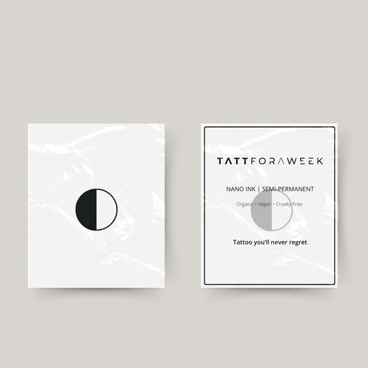 Tatuagem temporária fase da lua IIIII