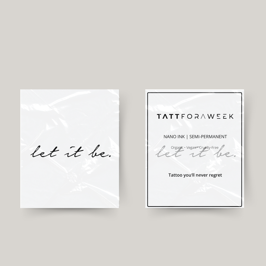 Tatuagem temporária deixa estar