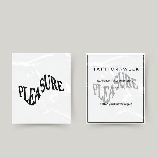 Tatuagem temporária prazer