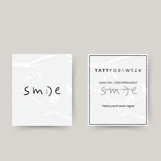 Tatuagem temporária sm:)e