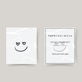 Tatuagem temporária smiley corações