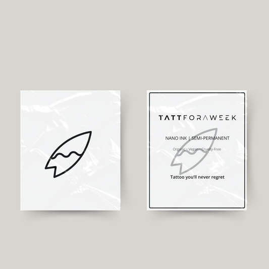 Tatuagem temporária de surf