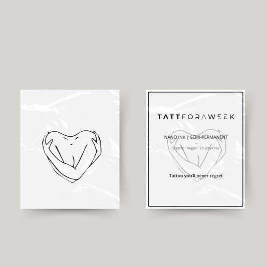 Tatuagem temporária amor-próprio