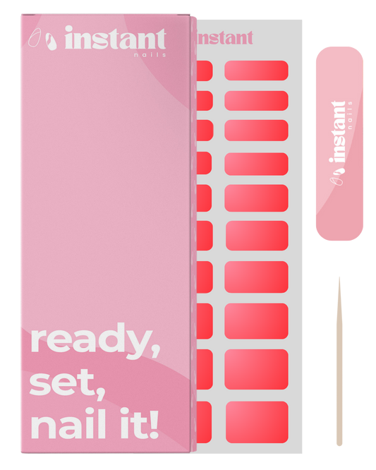 Envelopes para unhas vermelhos babyboom